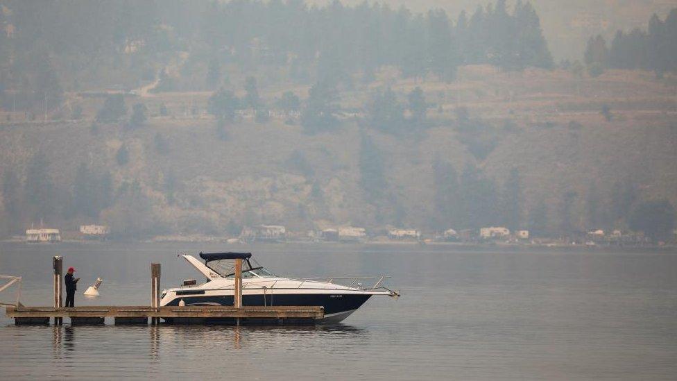 Smoke on the water in Kelowna