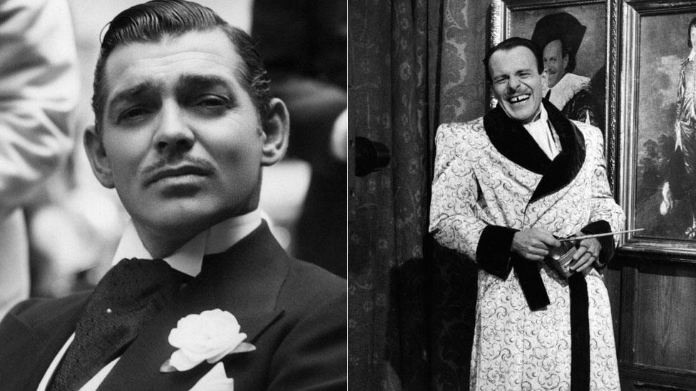 Clark Gable and Terry Thomas