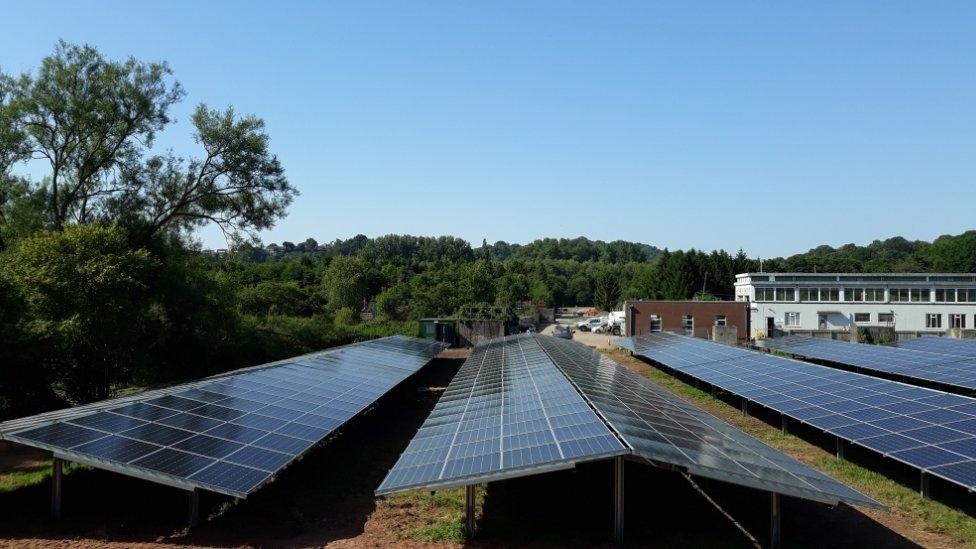 Solar installation in Cwmbran