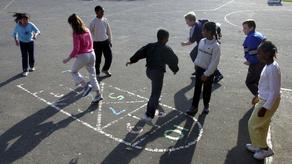 Children in playground