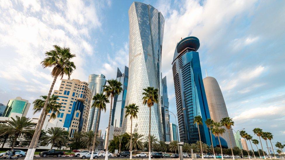 The Corniche of Doha, Qatar