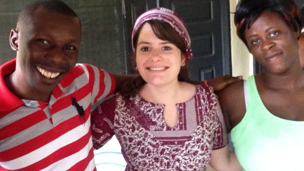 BBC Oxford's Serena Martin with the Suglos