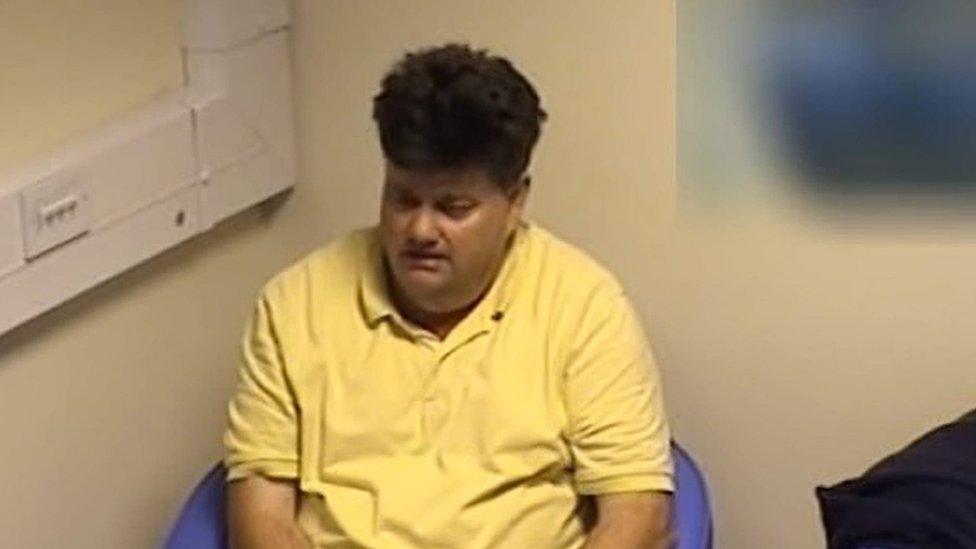 Carl Beech in a police interview video