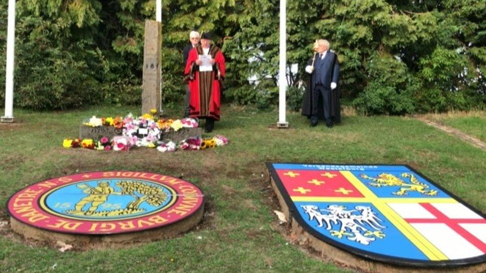 Proclamation of Accession in Daventry