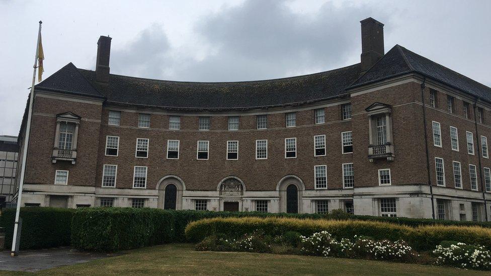 Somerset County Council's Headquarters At County Hall