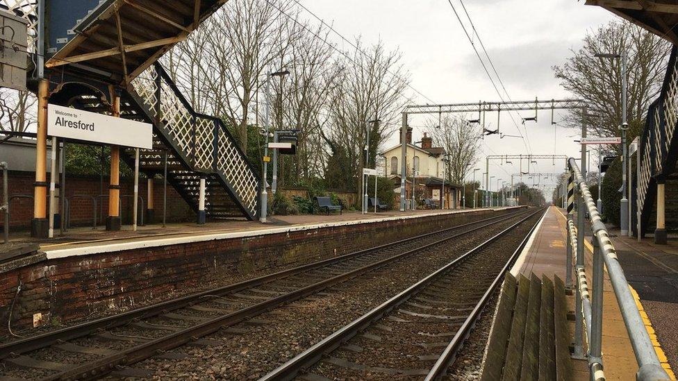 Arlesford railway station