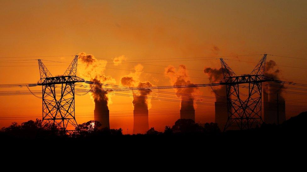 Coal-fired power station run by Eskom in Lesotho