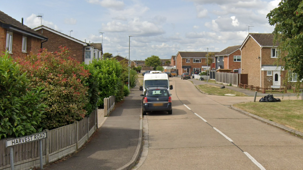 Harvest Road in Canvey Island