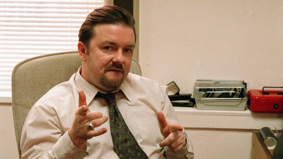 Ricky Gervais in The Office