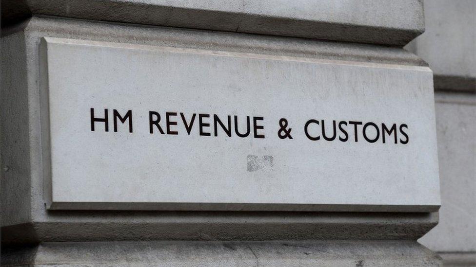 HM Revenue and Customs sign