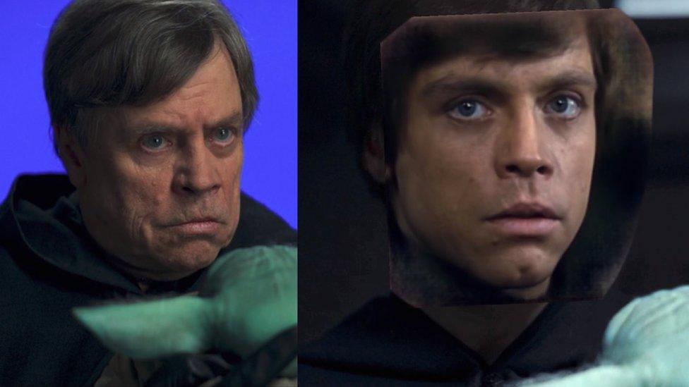 Mark Hamill / Luke Skywalker.