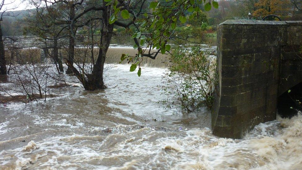 The River Derwent at Belper