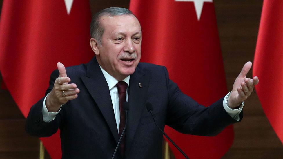 Turkish President Recep Tayyip Erdogan