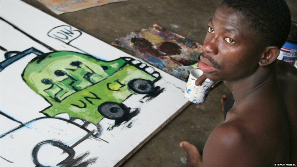 Abdoulaye Diarrasouba painting