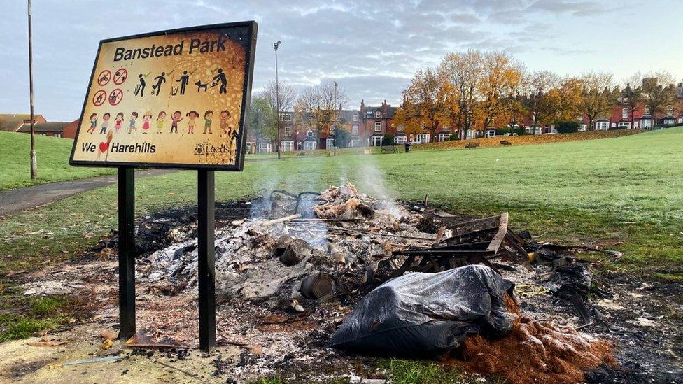 The aftermath in Harehills