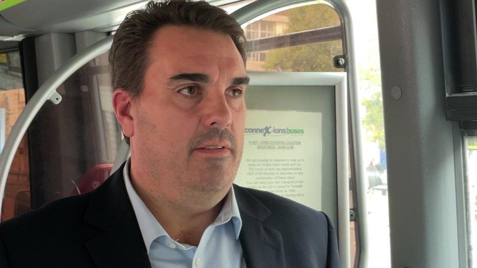 Craig Temple, managing director of Connexions buses