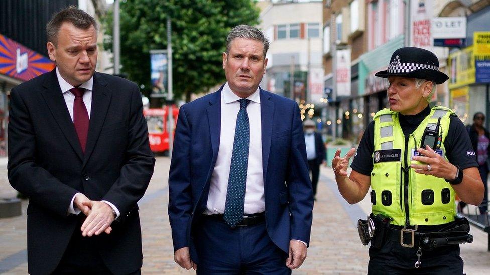 Nick Thomas-Symonds and Keir Starmer