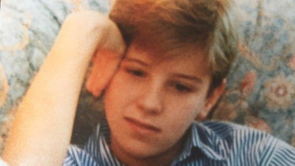 Tim Parry, 12, died in the Warrington bombs