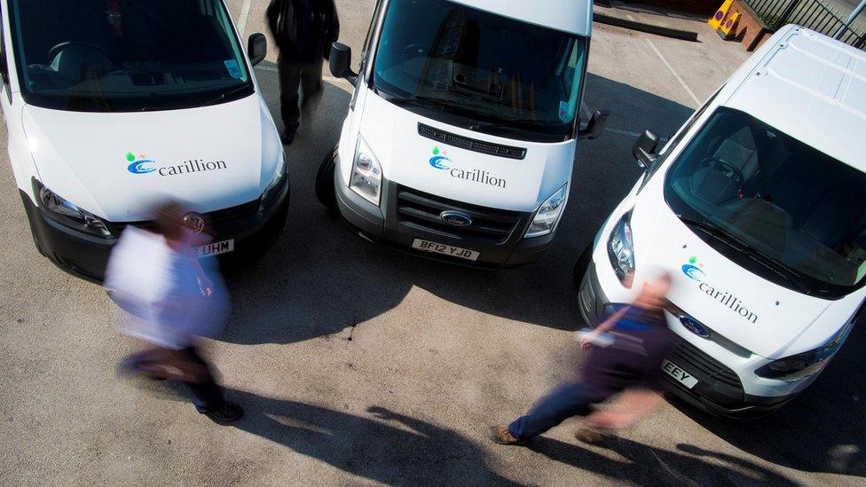 Carillion vans