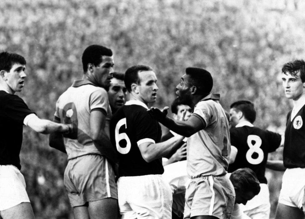 Pele at Hampden