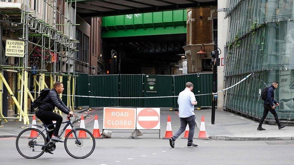 Closed Borough Market