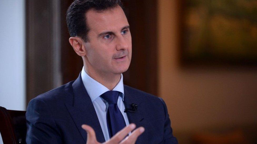 President Assad in NBC interview