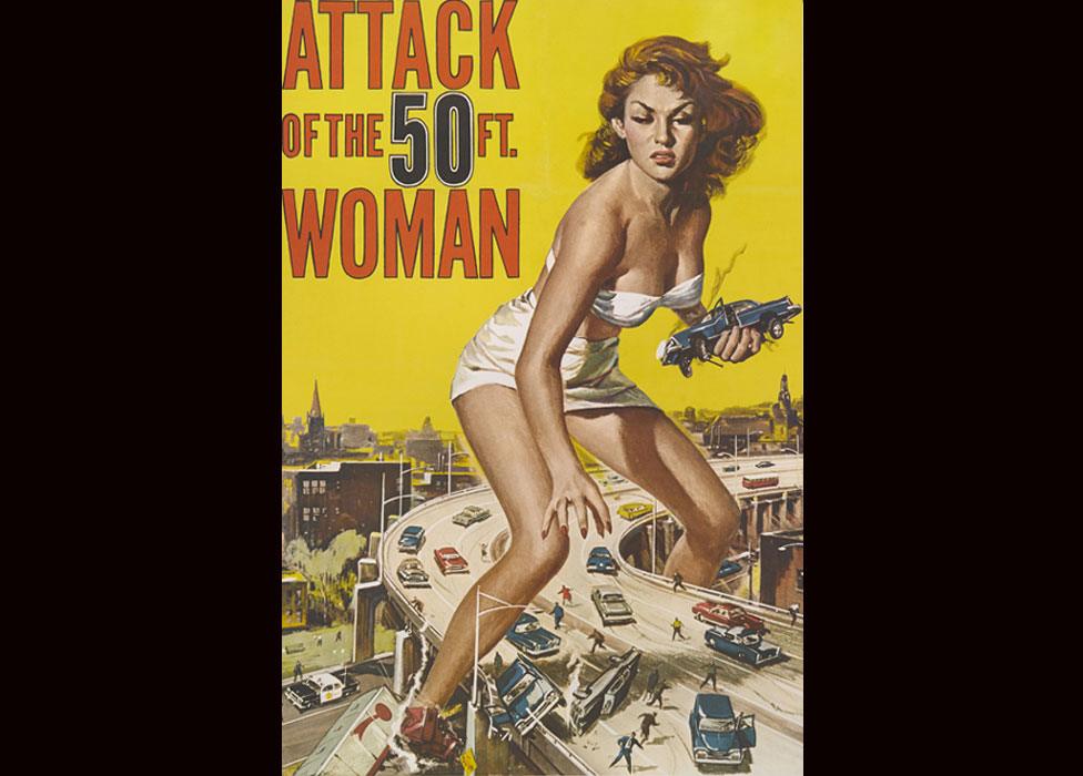 Attack of the 50ft Woman film poster