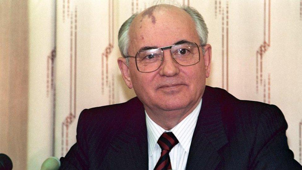 Former Soviet President Mikhail Gorbachev