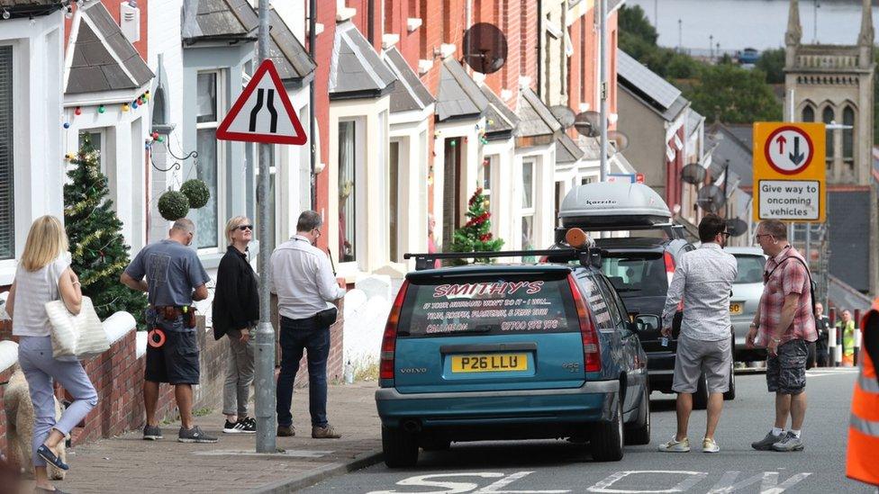 Smithy's car was spotted on the street