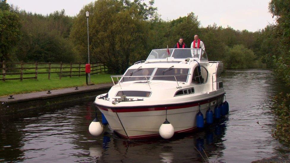 Boat on a canal