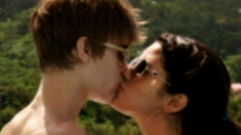 Justin Bieber and Selena Gomez