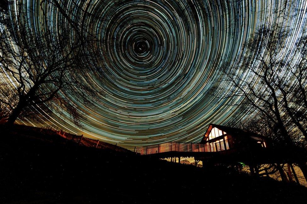 Star trail Jibinc