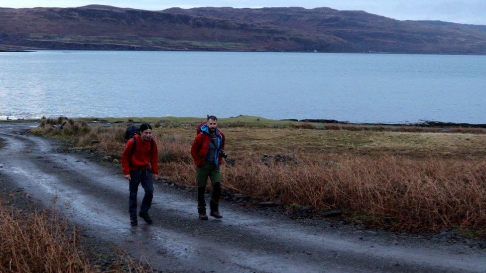 Kevin started his trek at Ben More in December