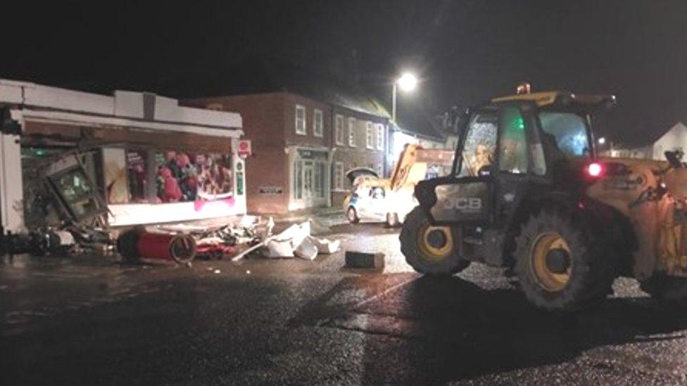 Spar shop in North Street, Crowland