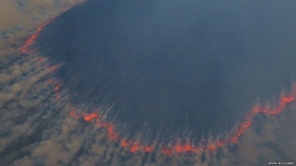 Dungiven Gorse fire