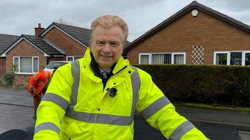 Councillor Neil Clarke (Con), Nottinghamshire County Council cabinet member for transport and environment