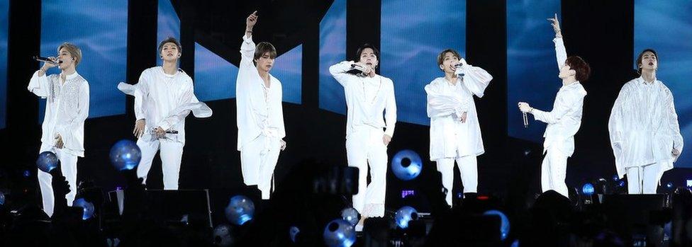 K-pop band BTS made history by becoming the first Korean musicians to perform in a US stadium