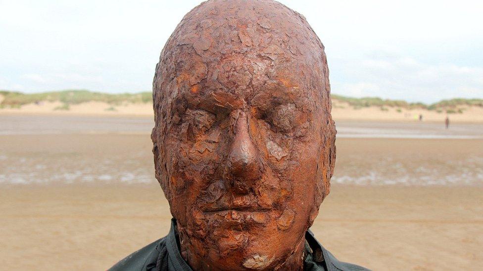 Gormley statue