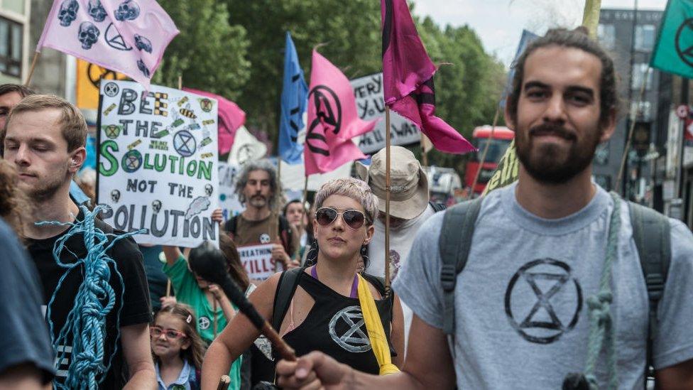 Extinction Rebellion protest