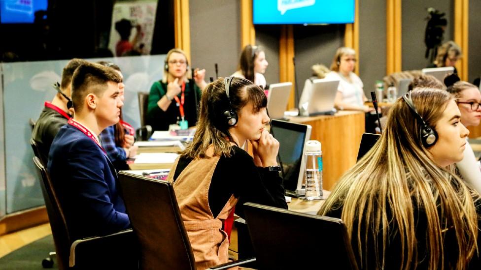 The first Welsh Youth Parliament