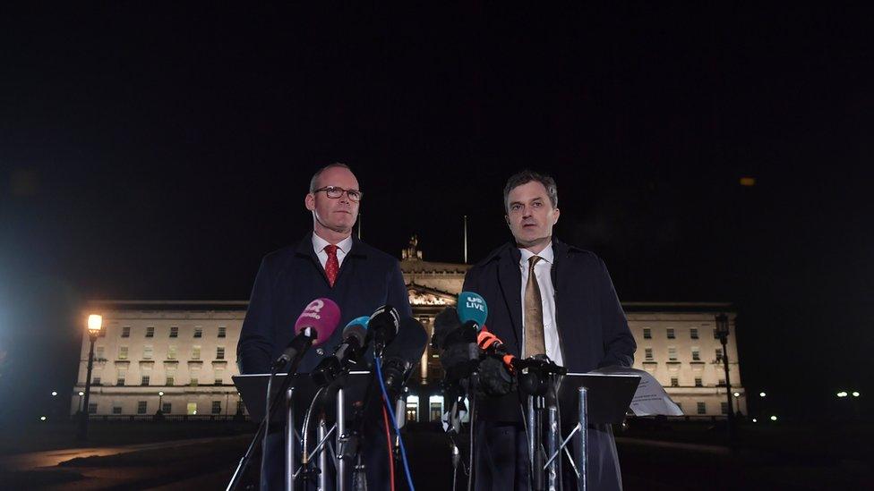 Julian Smith and Simon Coveney