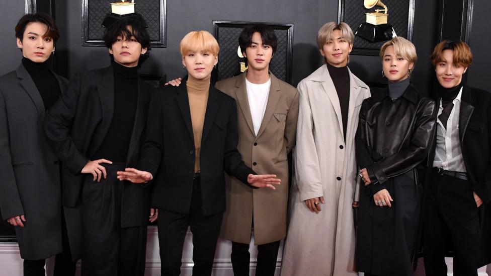BTS say they won't submit music to the Grammy Awards