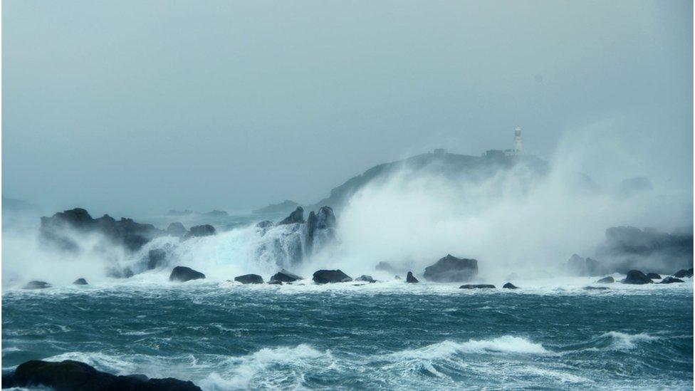 Isles of Scilly storm