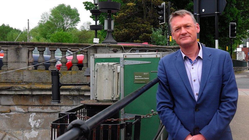 Flooding expert Dr Paul Ellis