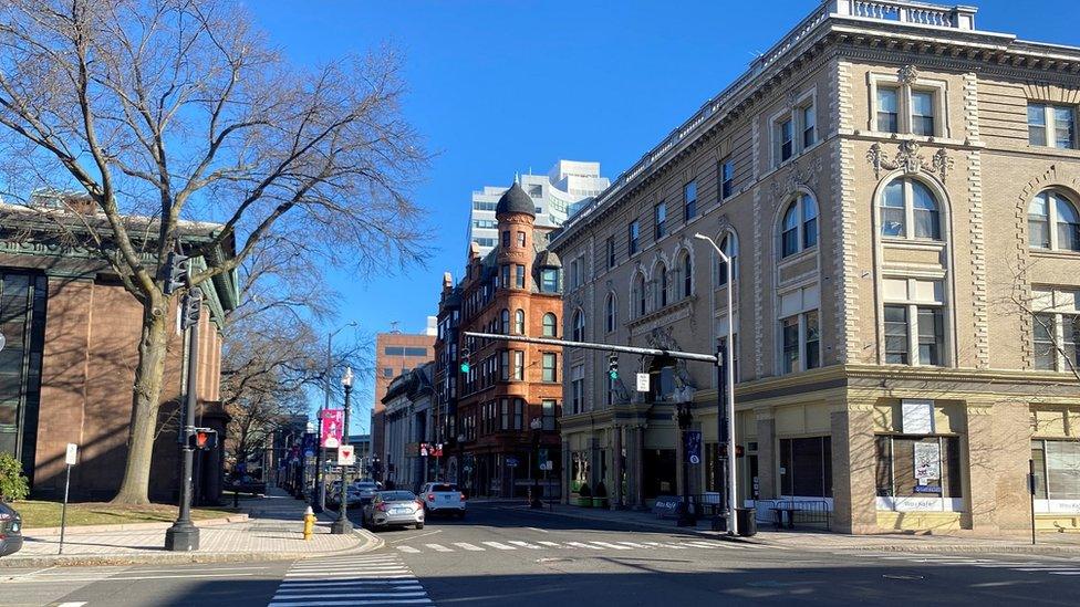 View of downtown Bridgeport