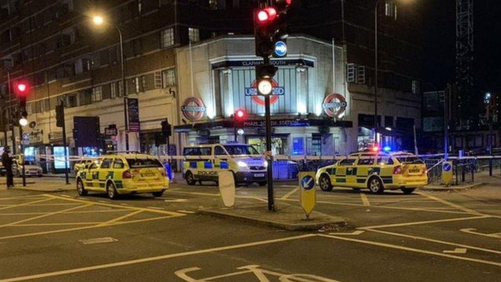 Clapham south Tube station