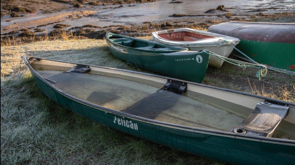 Llangwm boats