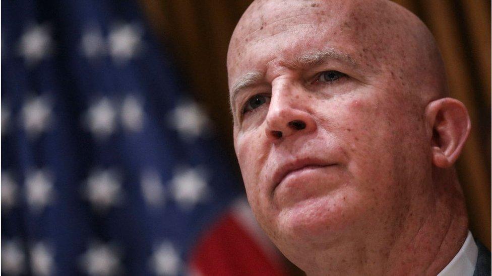 New York City Police Commissioner James O'Neill speaks during a press conference