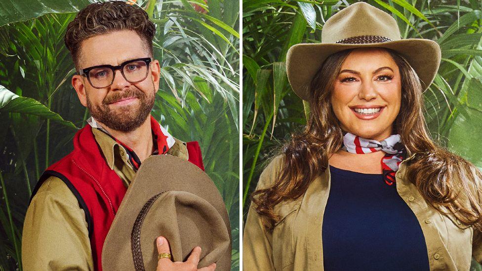 Jack Osbourne and Kelly Brook on I'm A Celebrity