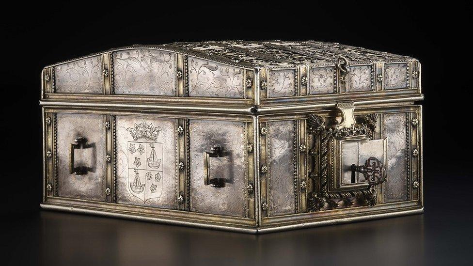 Mary Queen of Scots' silver casket